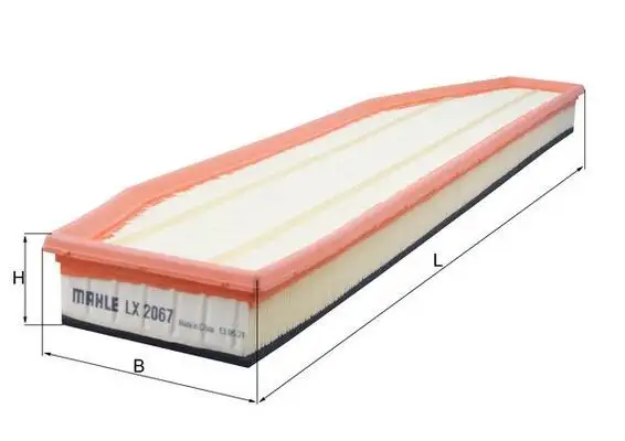 MAHLE LX2067 Hava Filtresi 13713428558 resmi