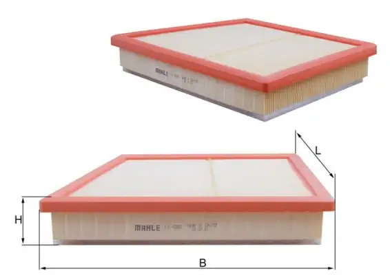 MAHLE LX4060 Hava Filtresi 13718513944 resmi