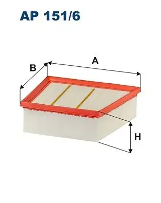 FILTRON AP151/6 Hava Filtresi GN159601AA resmi