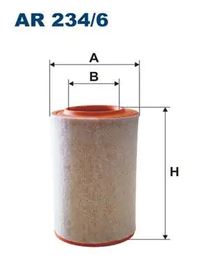 FILTRON AR234/6 Hava Filtresi 6001073433 resmi