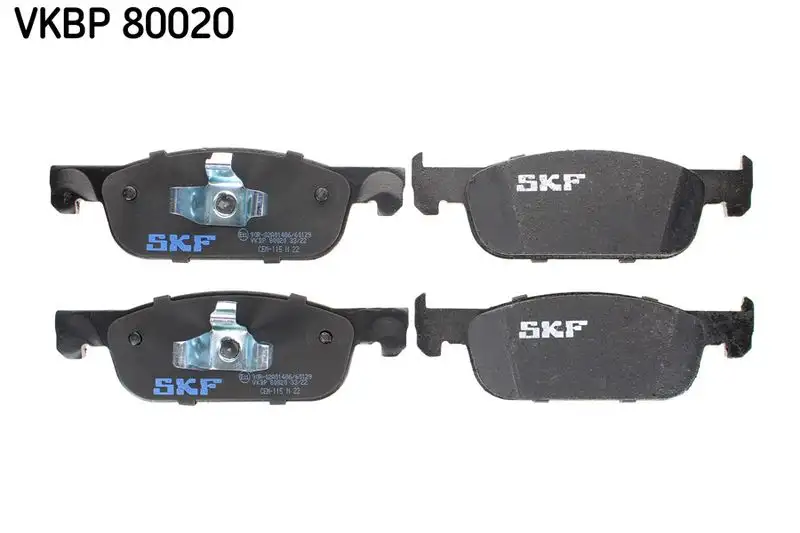 SKF VKBP80020 Ön Fren Balatası 410605536R resmi