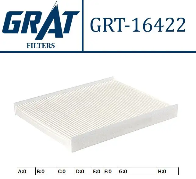 GRAT 16422 Polen Filtresi 971332B005 resmi