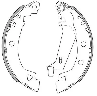 MGA 54286 Arka Fren Balatası 7701202919 resmi