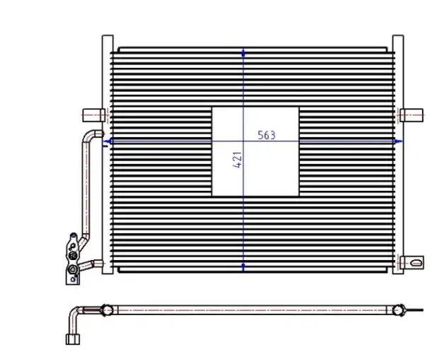 ORIS CBM614016 Klima Radyatörü resmi