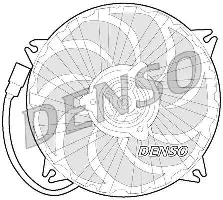 DENSO DER21017 Fan Motoru 1253A6 resmi