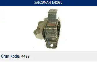 MASTER M4433 Şanzıman Takozu 51761609 resmi