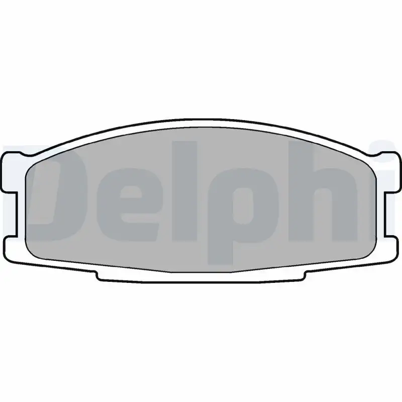 DELPHI LP981 Ön Fren Balatası resmi