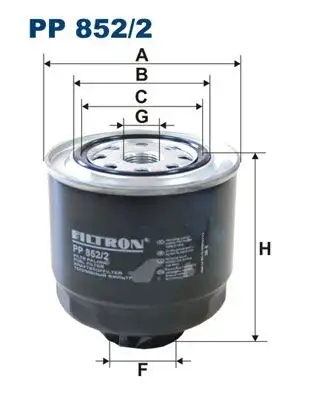 FILTRON PP852/2 Yakıt Filtresi resmi