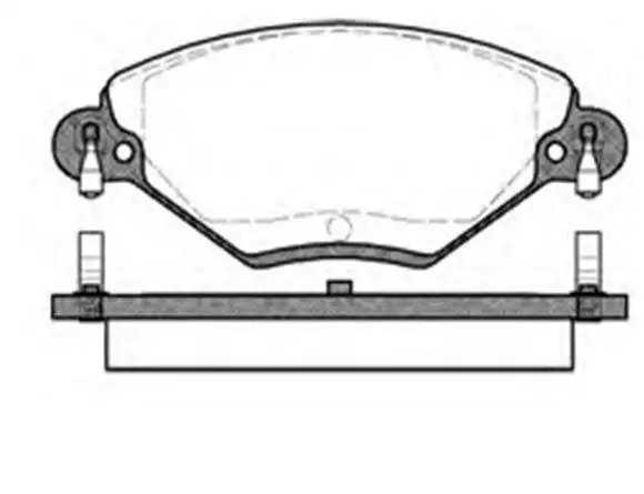 MGA 55179 Ön Fren Balatası 425346 resmi
