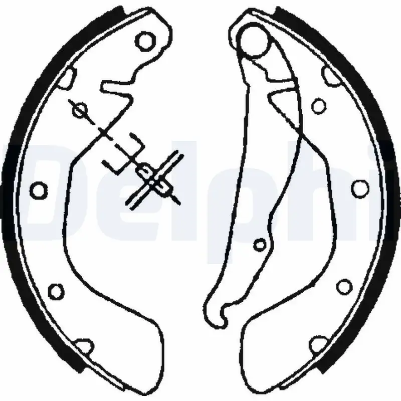 DELPHI LS1621 Arka Fren Balatası resmi