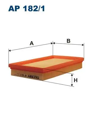FILTRON AP182/1 Hava Filtresi resmi