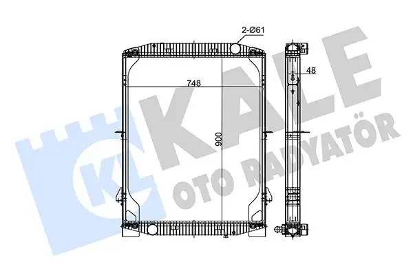 KALE 350240 Radyatör resmi