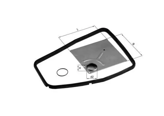 MAHLE HX87D Şanzıman Filtresi 24311218204 resmi