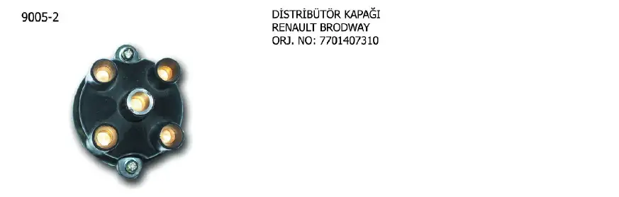 ÜNÜVAR 9005-2 Distribütör Kapağı resmi