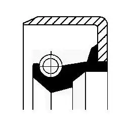 CORTECO 19015082B (82015082) Şanzıman Keçesi MD701735 resmi