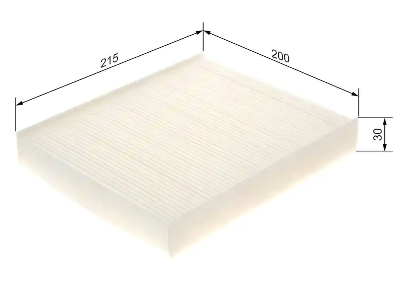 BOSCH 09864B5004 Polen Filtresi resmi