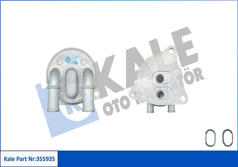 KALE 355935 Şanzıman Yağ Soğutucu 31437022 resmi