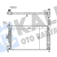KALE 352845 Radyatör