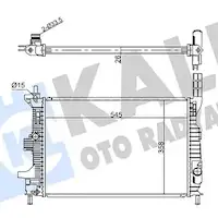 KALE 354230 Radyatör