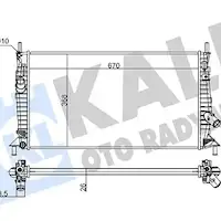 KALE 356300 Radyatör